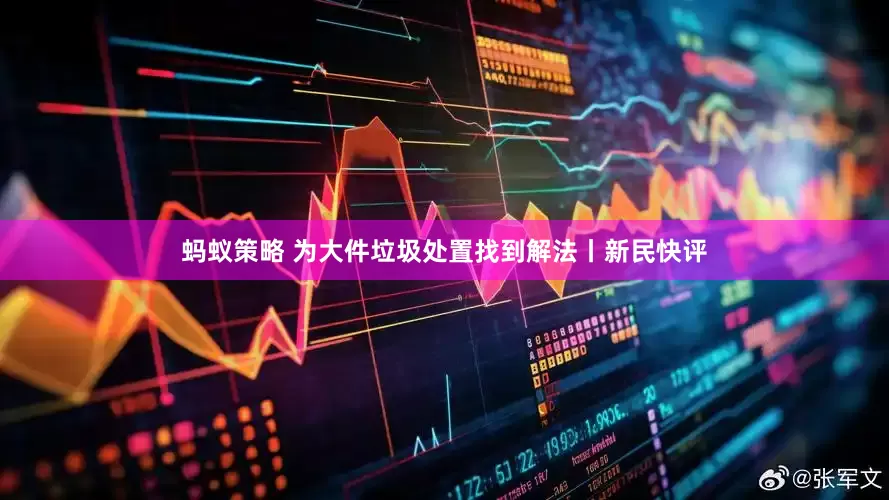 蚂蚁策略 为大件垃圾处置找到解法丨新民快评