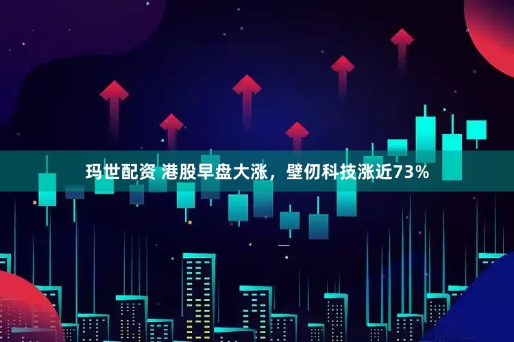 玛世配资 港股早盘大涨，壁仞科技涨近73%