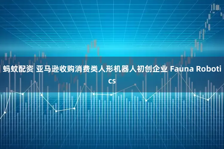 蚂蚊配资 亚马逊收购消费类人形机器人初创企业 Fauna Robotics